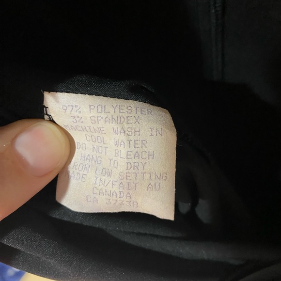 Girl Friday black strapless zip up dress size 10 - Picture 5 of 5